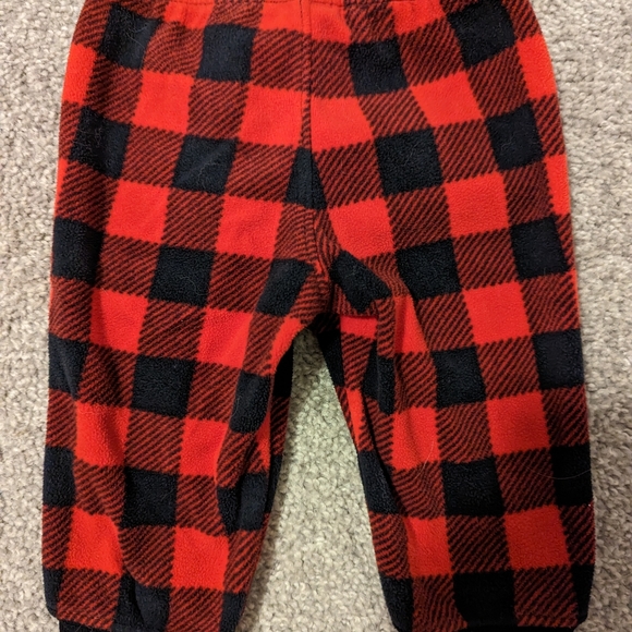 Santa and plaid sweat set - Picture 7 of 7